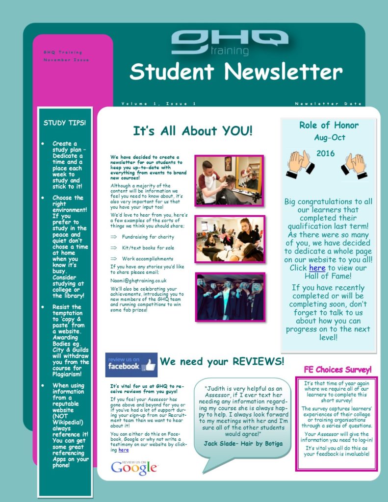 student-newsletter