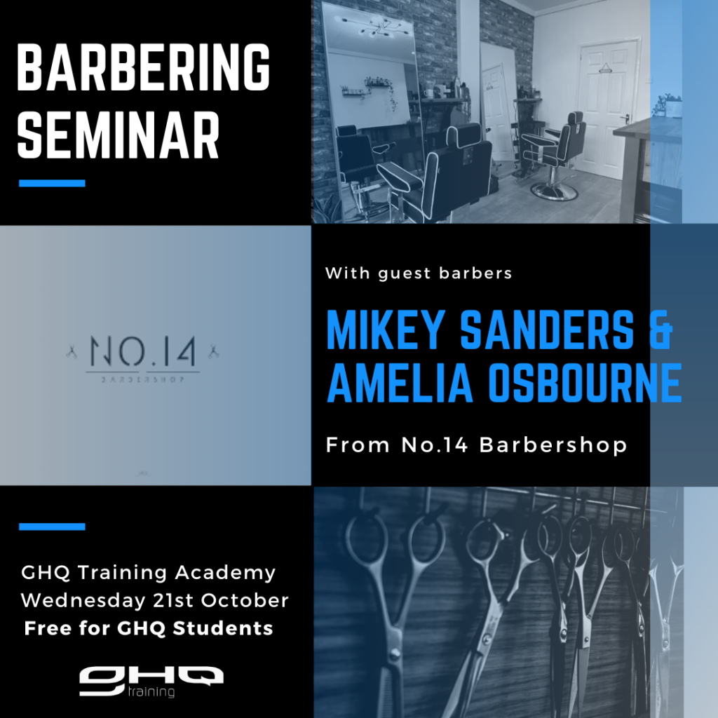 No.14 Barbershop GHQ Training Seminar